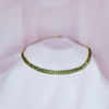 Colar Choker Verde Radiante