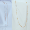 Colar Choker Laço de Pérolas